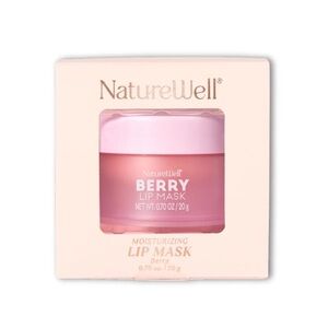NatureWell Moisturizing Lip Mask- Berry, NEW